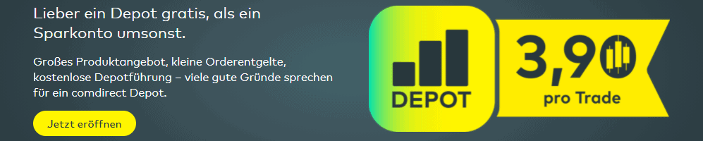 Comdirect Depot Gebühren