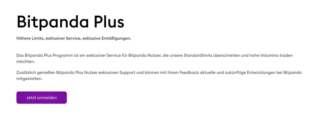 bitpanda plus