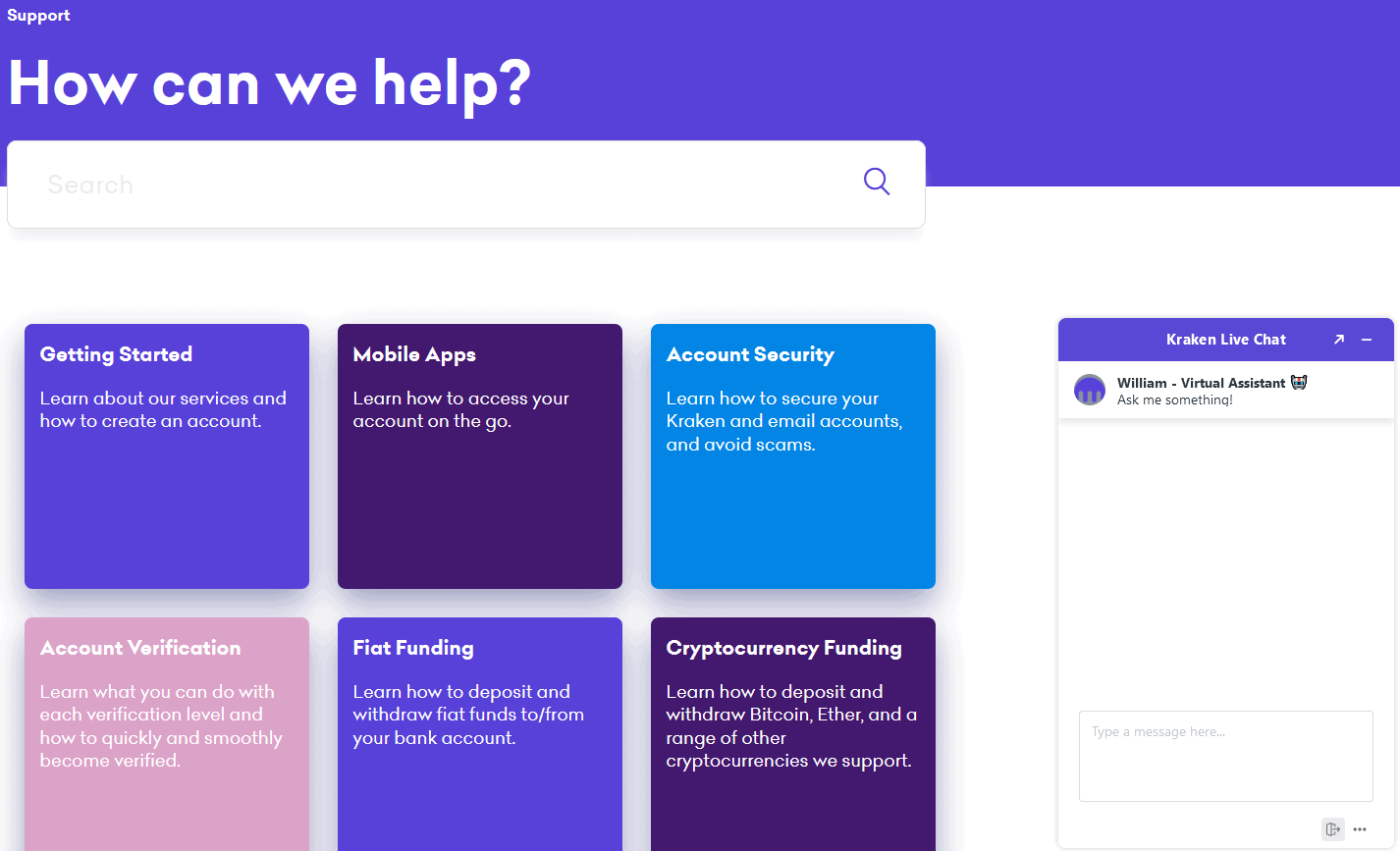 Kraken-Support