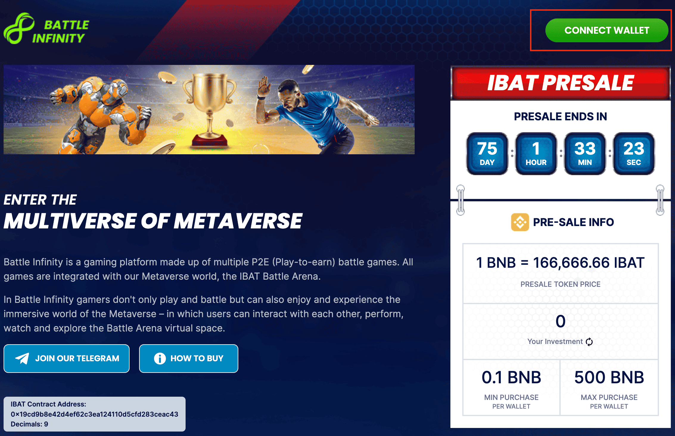 IBAT Presale